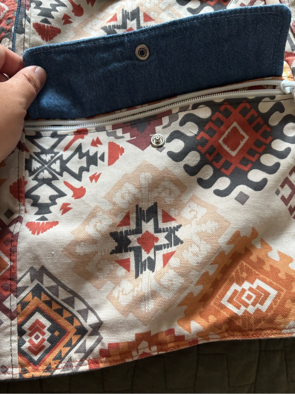 vintage West Cal .45 reversible western vest  70s/80s image 6